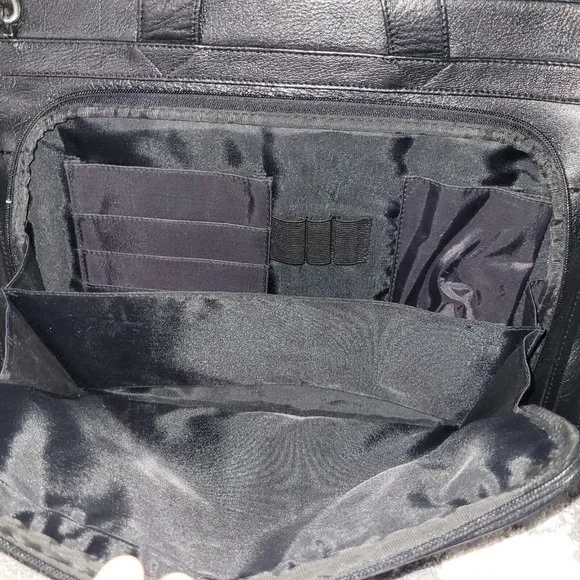 Wilson Black Professional Office Briefcase - Picture 5 of 8